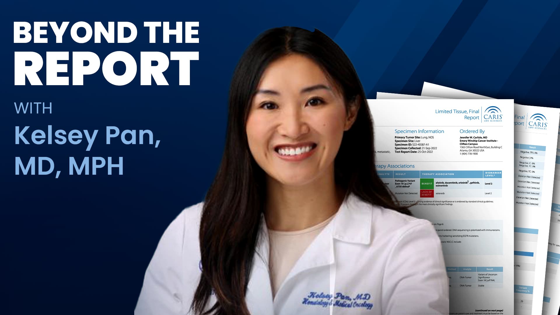 Translating Biomarker Test Results into Clinical Action in Advanced EGFRm NSCLC 2L+